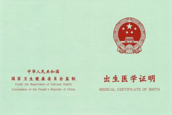 诞生医学证明 诞生医学证明
